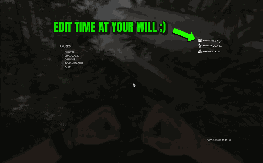 Green Hell — Jungle Time Editor (screenshot 2)